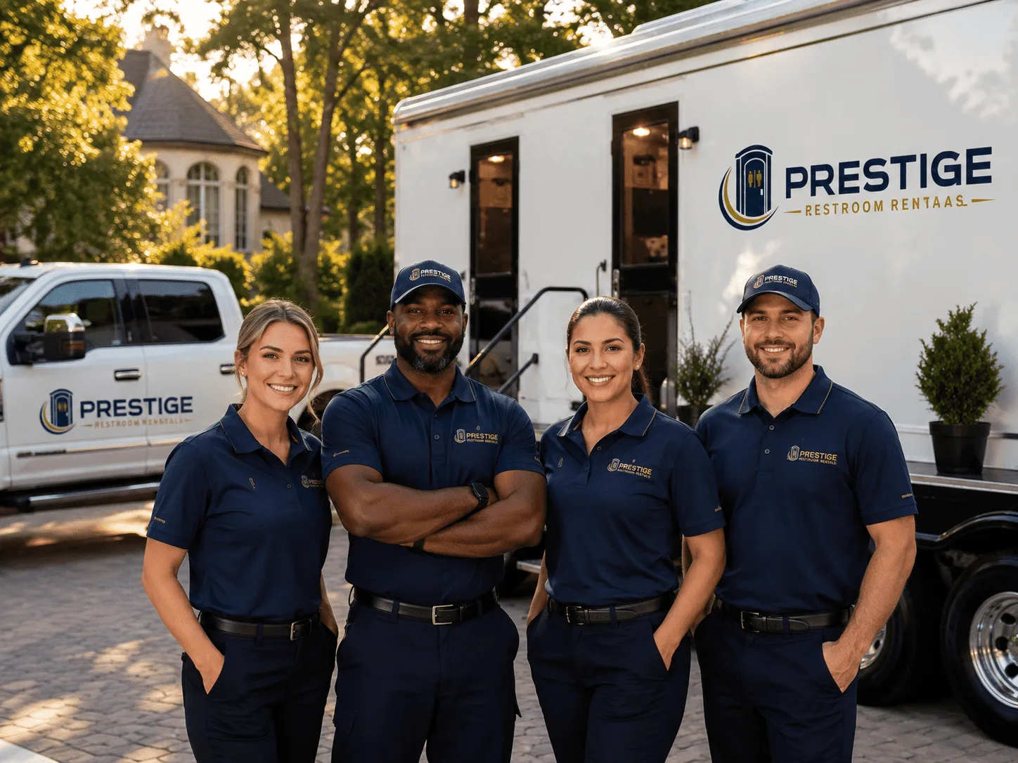 Trusted Luxury Portable Restrooms company in Olin, NC